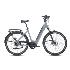 Rower elektryczny Jobobike Lyon Pro 2 srebrno szary